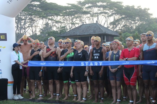 Atlet Kodam IX/Udayana Siap Taklukkan Sportel Bali Triathlon