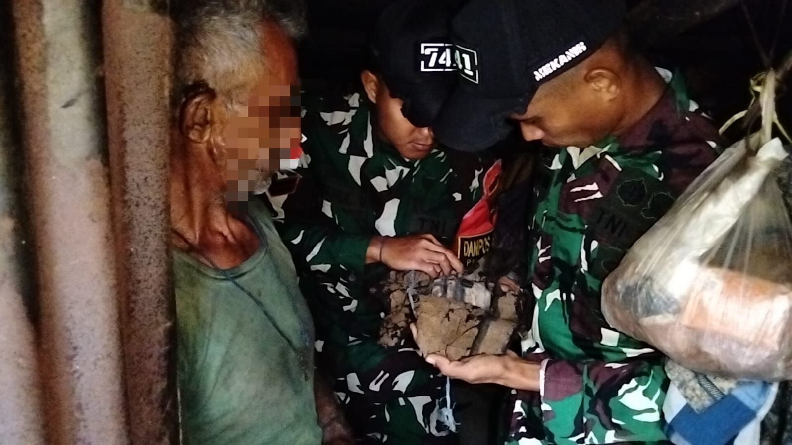 Satgas Yonif 741/GN Pos Asumanu Kembali Dapatkan Granat Nanas Aktif di Daerah Perbatasan 
