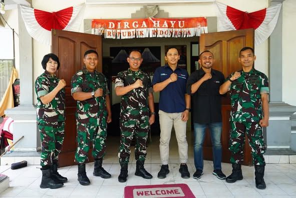 Kunjungan Silaturahmi Kapendam IX/Udayana Pererat Hubungan dengan Insan Pers di Bali