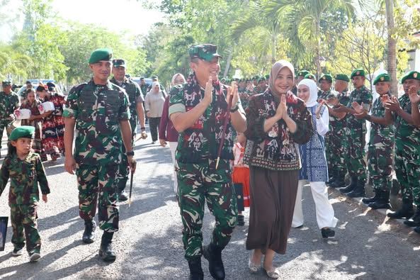 Pangdam IX/Udayana Mayjen TNI Piek Budiyakto Kunjungi Kodim 1601/ Sumba Timur