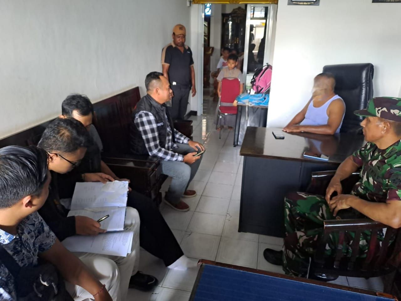 Kodim 1604 Kupang Kawal Proses Hukum Penggeledahan Barang Bukti
