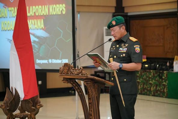 Pangdam Pimpin Sertijab dan Tradisi Laporan Korps Pejabat Kodam IX/Udayana