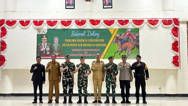 Pangdam IX/Udayana Silaturahmi Dengan Forkopimda Sumba Tengah Dan Tinjau Rencana Pembangunan Yonif Teritorial