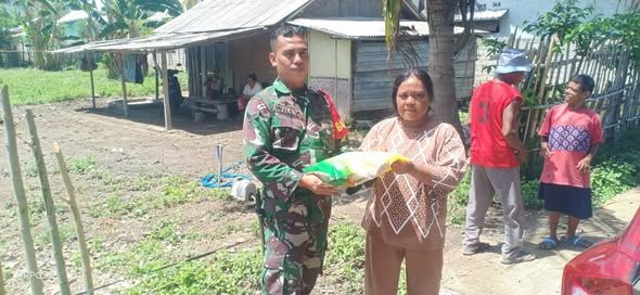 Kodim 1628/Sumbawa Barat Pastikan Gerakan Pangan Murah Tepat Sasaran dan Berjalan Lancar