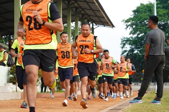Kodam IX/Udayana Gelar Tes Kesegaran Jasmani Periodik, Bentuk Prajurit yang PRIMA dan Siap Tugas