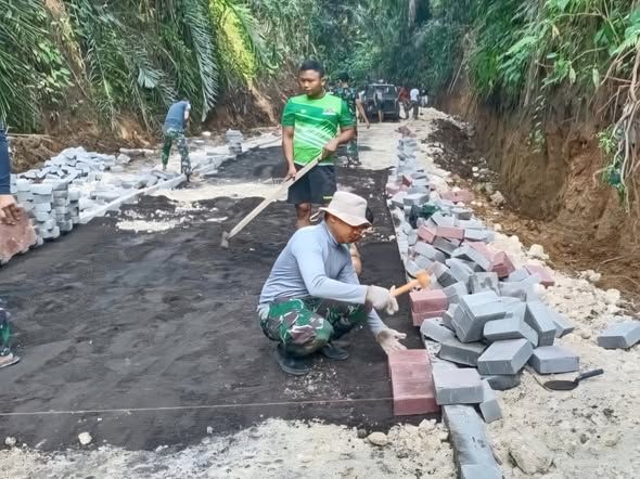 Satgas TMMD Ke-126 Kodim 1611/Badung Kebut Target Sebelum Penutupan