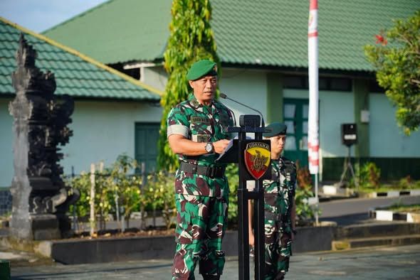 Kasdam IX/Udayana Buka Persami KKRI Gelombang III: Bentuk Generasi Muda Tangguh dan Cinta Tanah Air