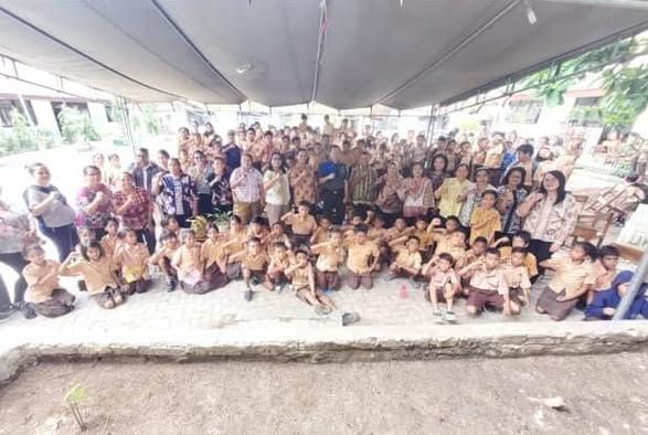 Kasdim Kupang Tanamkan Cinta Tanah Air Sejak Dini