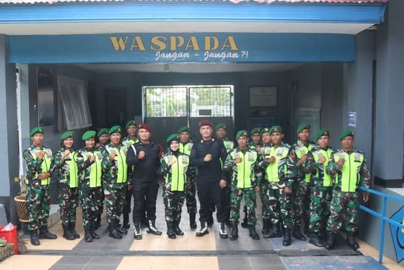 Kodim Kupang Gelar Patroli Kamtibmas Jelang Tahun Baru