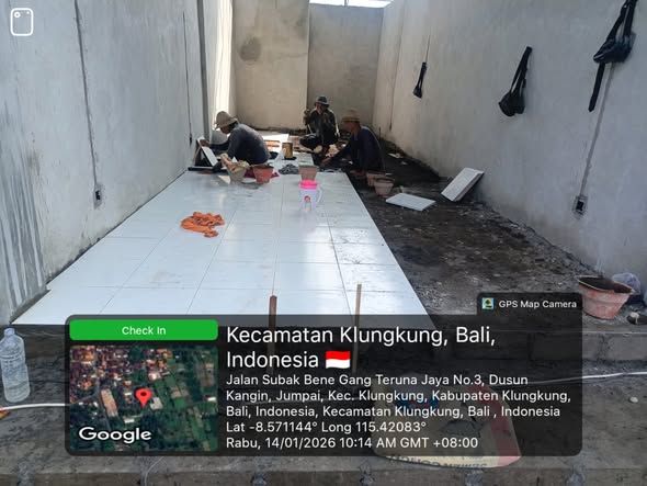 Dandim Klungkung Kerahkan Personel Kebut Pembangunan KDKMP Desa Jumpai