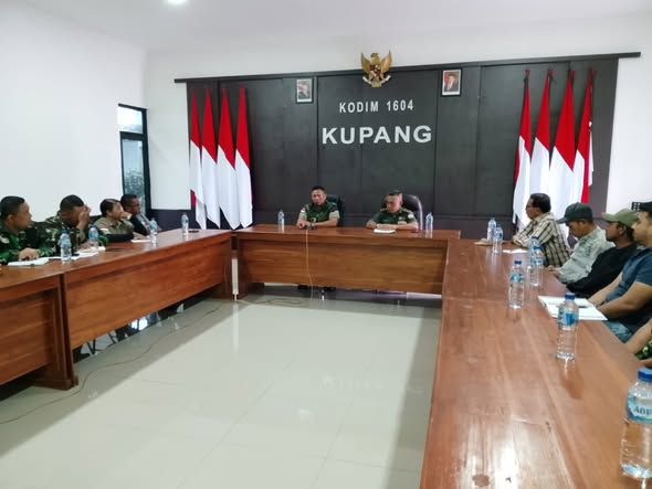 Dandim Kupang Tegaskan Percepatan Pembangunan KDKMP
