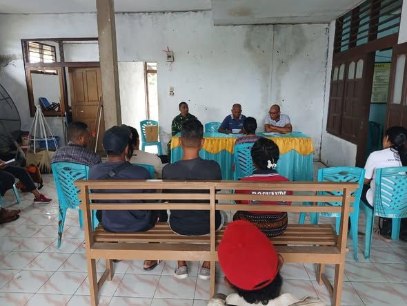Sinergi Babinsa dan Aparat Desa Selesaikan Masalah Penyerobotan Tanah
