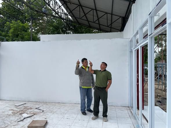 Dandim Kupang Tinjau Pembangunan Koperasi Merah Putih