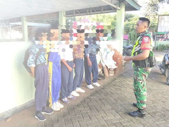 Sinergi TNI dan Sekolah Tingkatkan Disiplin Pelajar di Kecamatan Sape