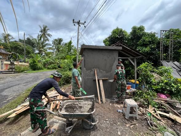 TMMD ke-127 Jembrana Percepat Akses Air Bersih, Dansatgas: 70% Rampung, Kami Fokus pada Kualitas