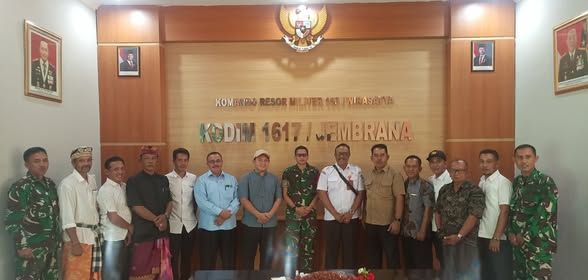 Dandim Jembrana Perkuat Sinergi Desa, Kawal Pembangunan KDKMP untuk Kesejahteraan Masyarakat