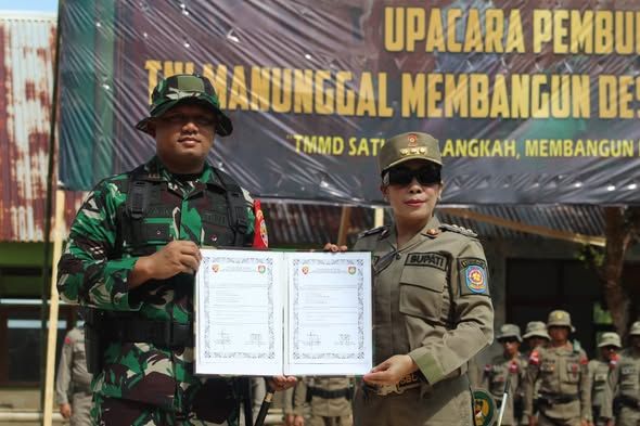 TMMD ke-128 Resmi Dibuka di Sumba Barat Daya, Dorong Percepatan Pembangunan Desa