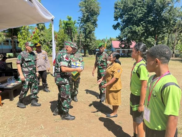 TNI AD Resmi Buka Karya Bakti 50 Hari di Alor, Dorong Pembangunan dan Kesejahteraan Warga