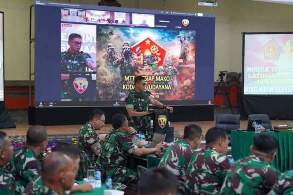 Asah Strategi dan Kesiapan Operasional, Kogabwilhan II Gelar MTT LKO TA 2026 di Bali