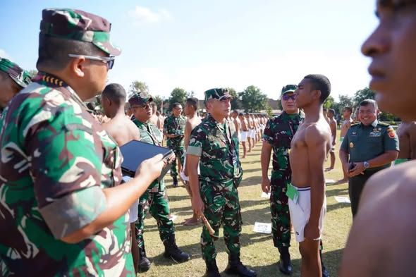 Pangdam IX/Udayana Pimpin Sidang Pantukhir Penerimaan Caba PK TNI AD Gelombang III TA 2026