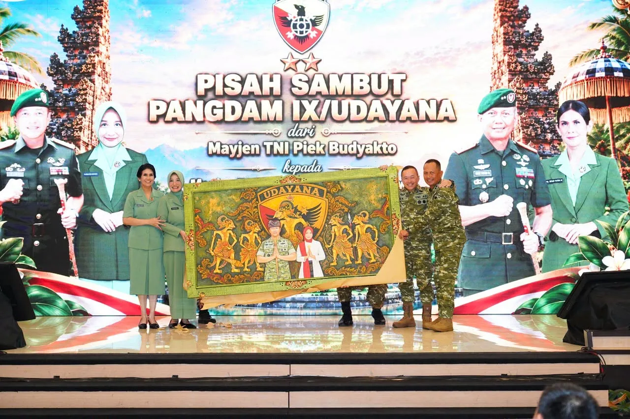 Estafet Kepemimpinan Kodam IX/Udayana, Dari Mayjen TNI Piek Budyakto kepada Mayjen TNI Made Putra Widiastawa