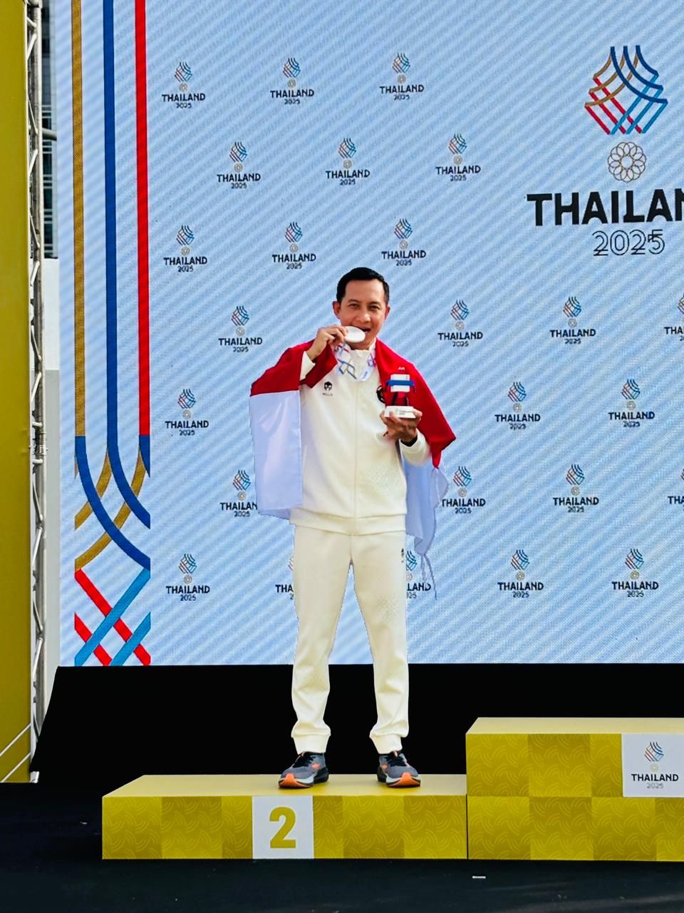 Prajurit Udayana Pelda Dewa Putu Yadi Suteja Persembahkan Dua Perak SEA Games 2025